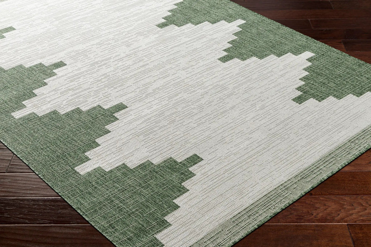 LIVABLISS Eagean EAG-2435 Grass-Green Area Rug