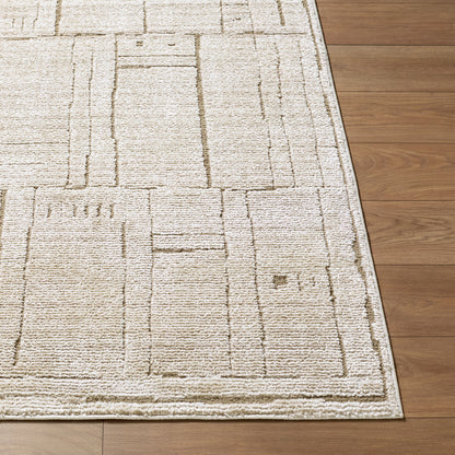 Elle Decor x Livabliss Alma EDAL-2300 Taupe Area Rug