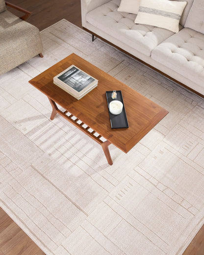 Elle Decor x Livabliss Alma EDAL-2301 Ivory Area Rug