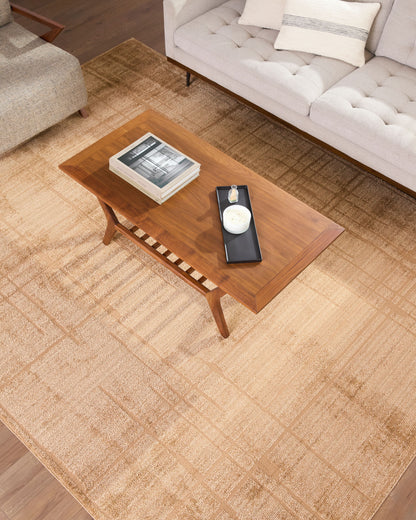 Elle Decor x Livabliss Alma EDAL-2303 Tan Area Rug