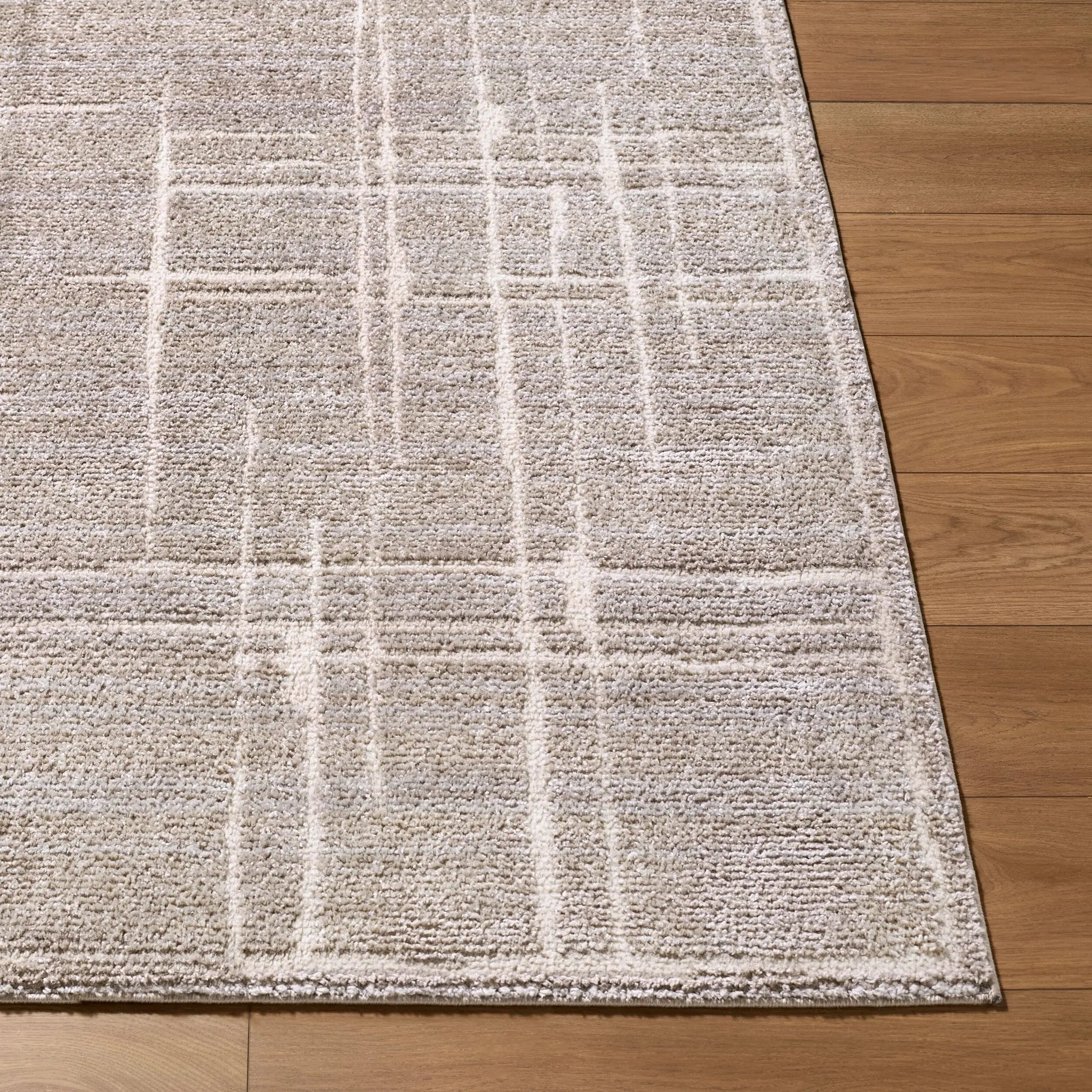 Alma EDAL-2304 Medium-Brown Area Rug by Elle Decor x LIVABLISS
