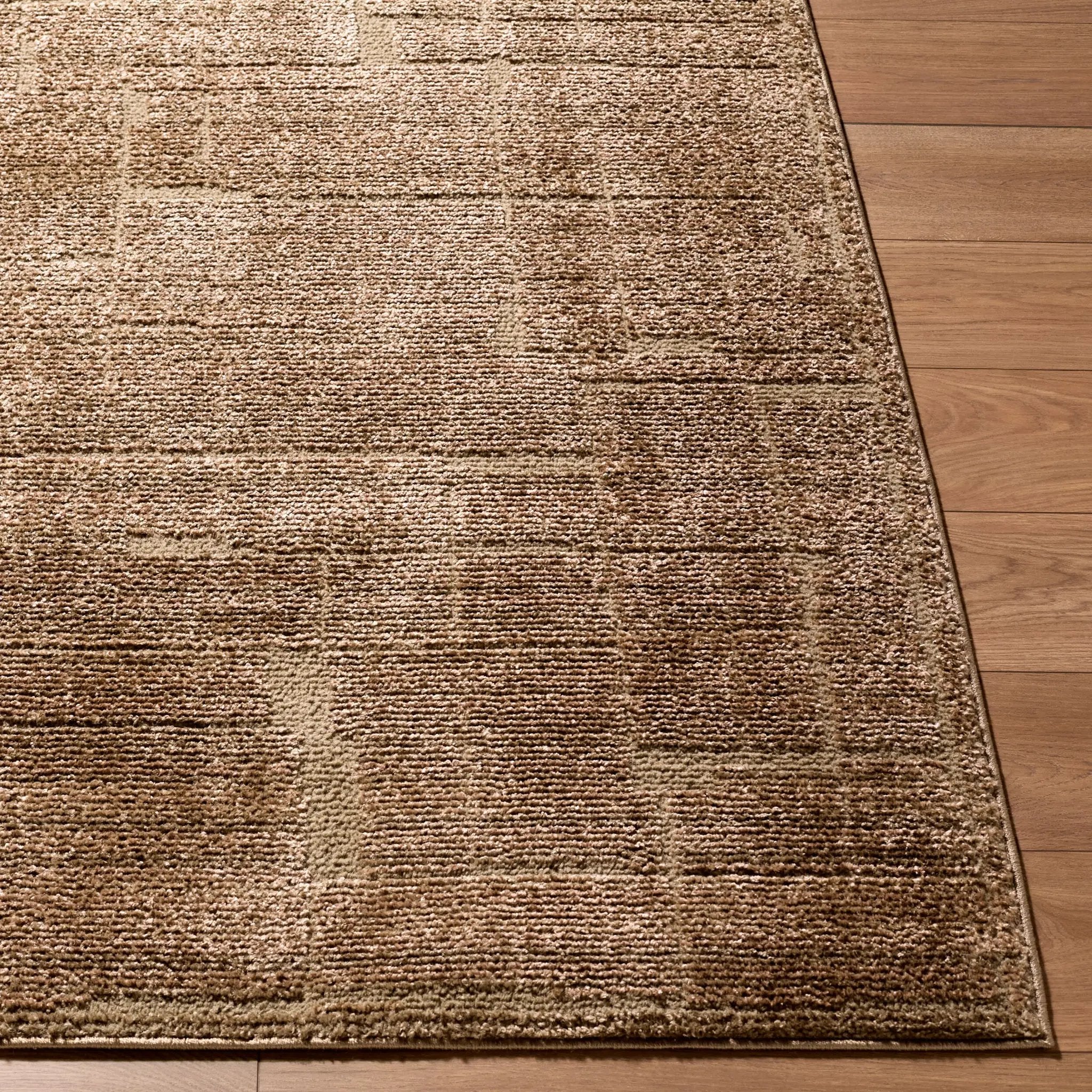 Alma EDAL-2306 Dark-Brown Area Rug by Elle Decor x LIVABLISS