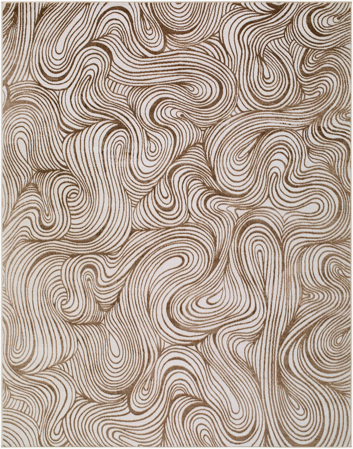 Livabliss x Elle Decor Grenelle EDGN-2305 Taupe Area Rug