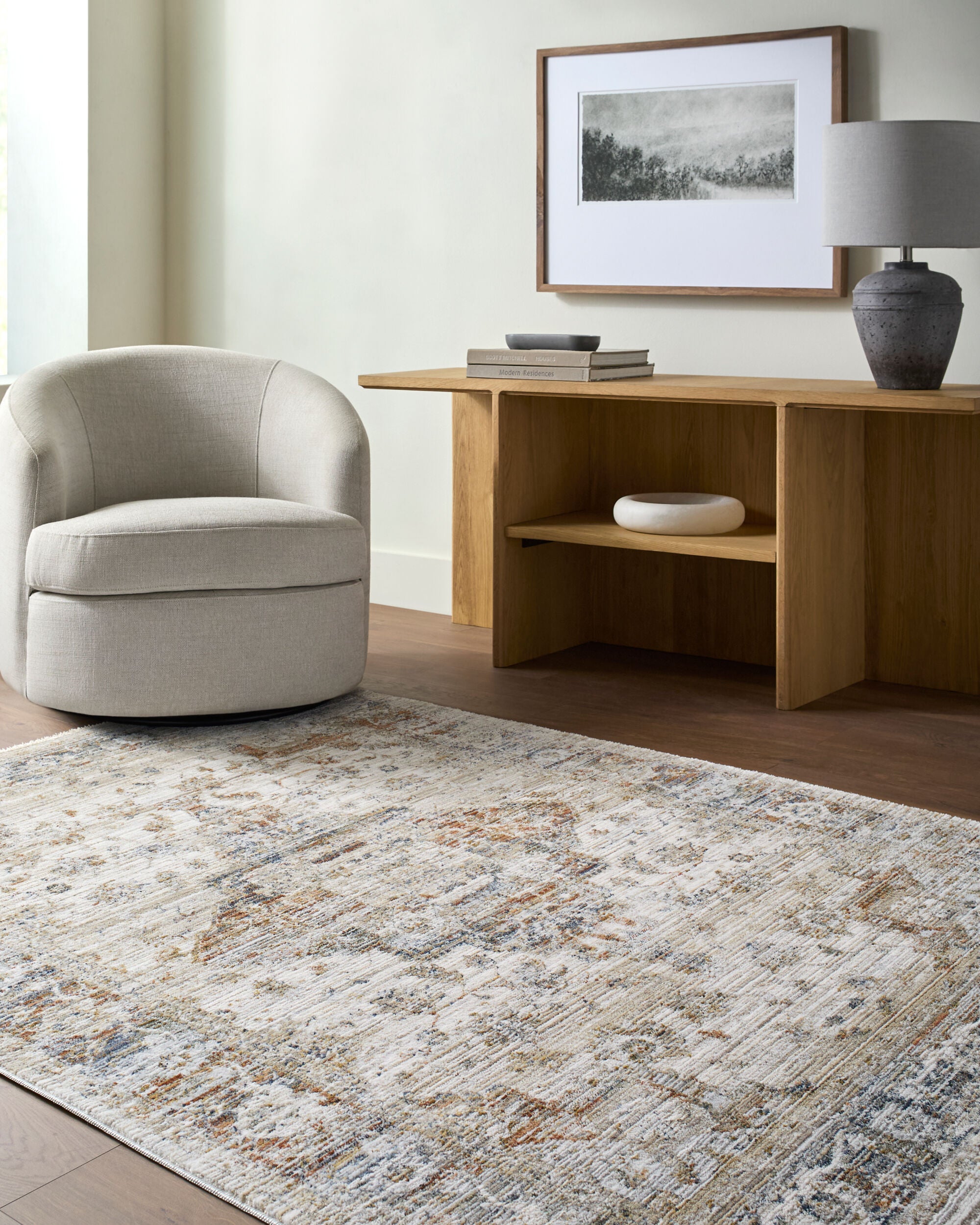 Surya Edmonton EDO-2306 Cream Area Rug by LIVABLISS