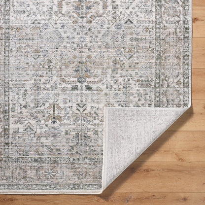 Surya Edmonton EDO-2310 Light Gray Area Rug by LIVABLISS