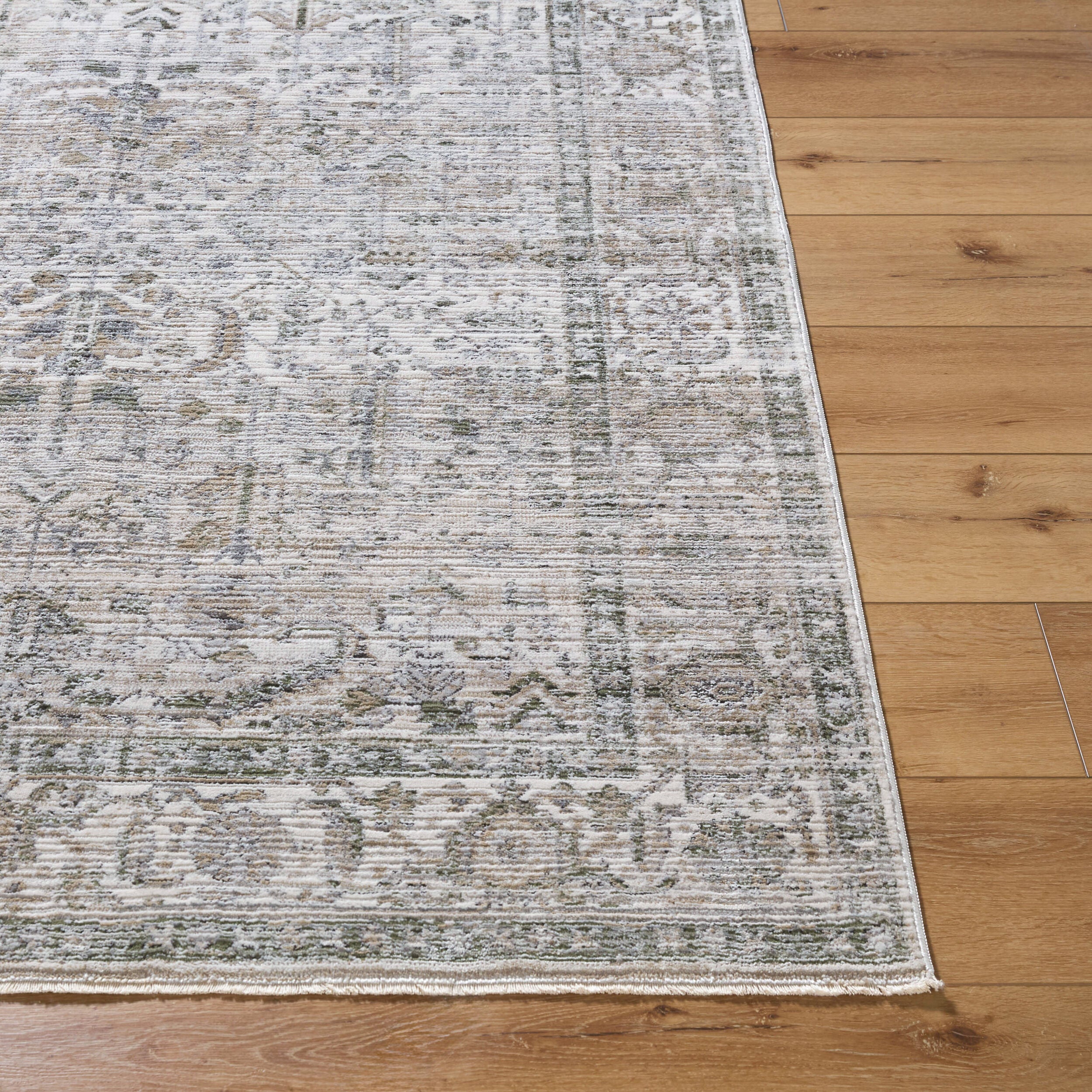 Surya Edmonton EDO-2310 Light Gray Area Rug by LIVABLISS