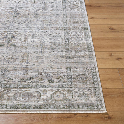 Surya Edmonton EDO-2310 Light Gray Area Rug by LIVABLISS