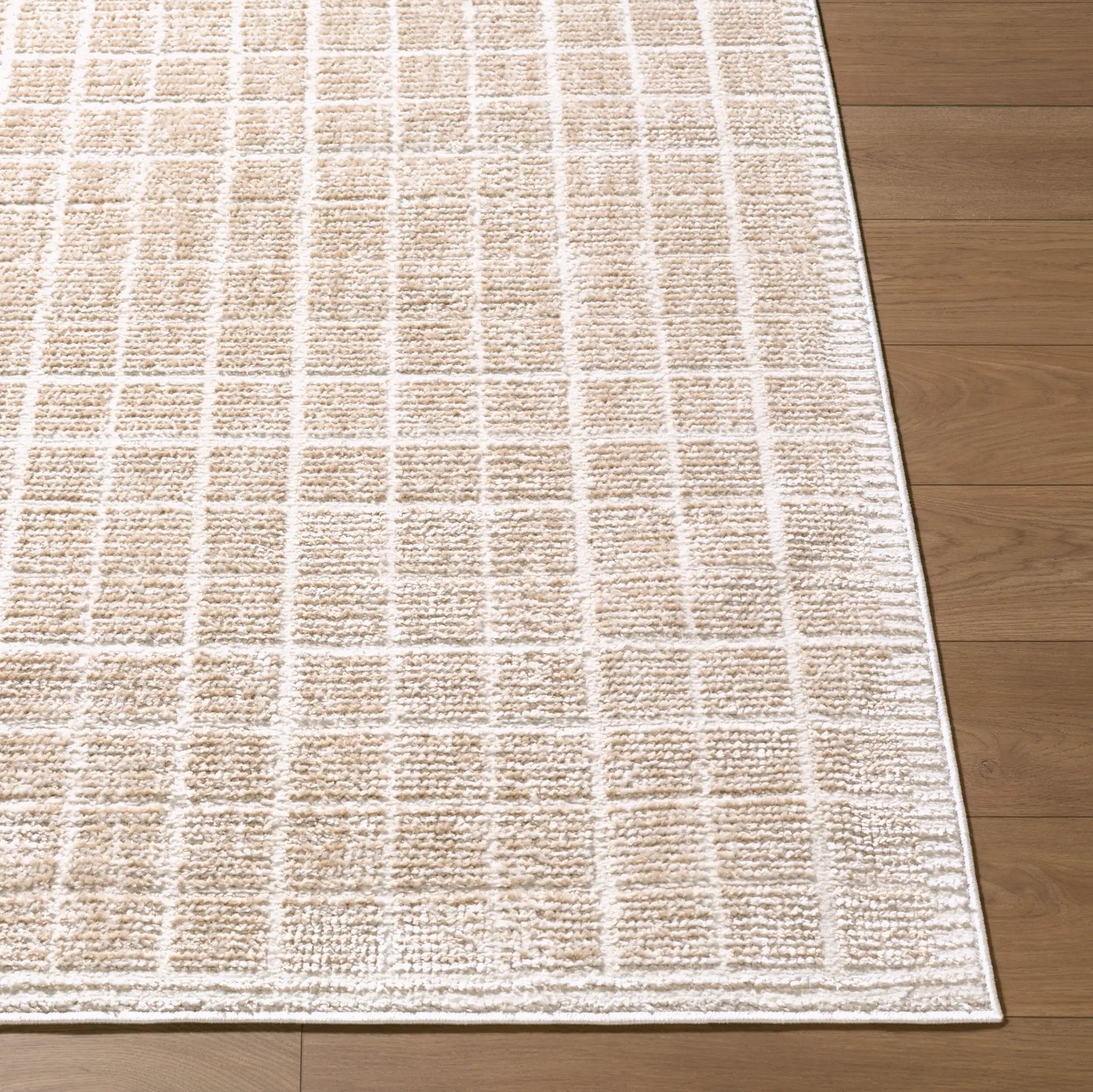 Odeon EDOD-2300 Light-Beige Area Rug by Elle Decor x LIVABLISS