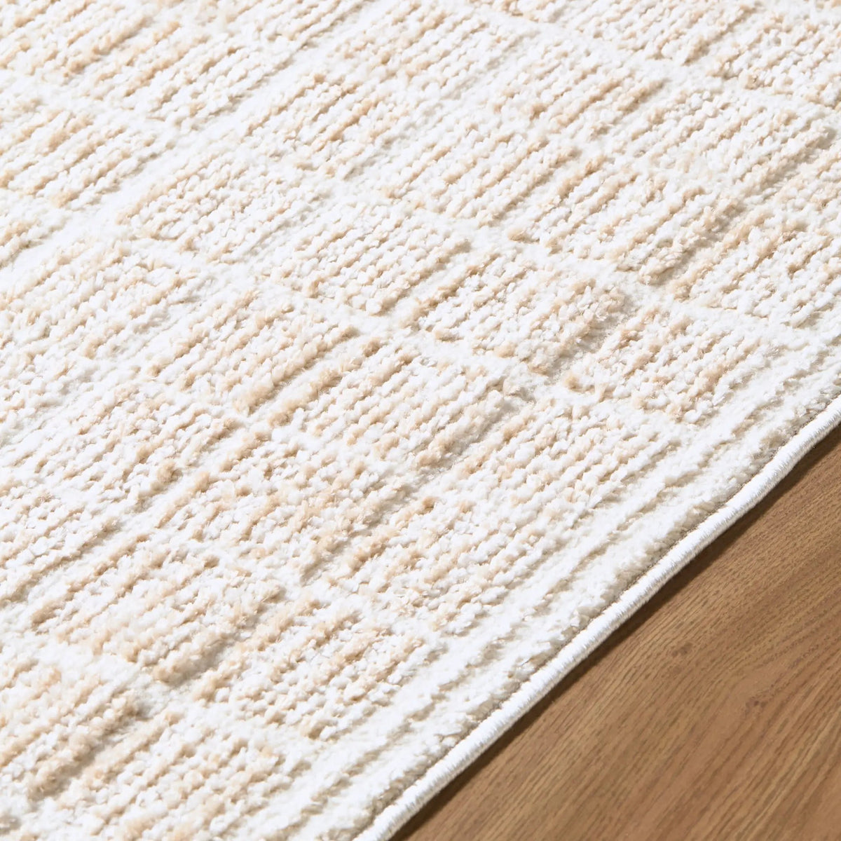 Odeon EDOD-2300 Light-Beige Area Rug by Elle Decor x LIVABLISS