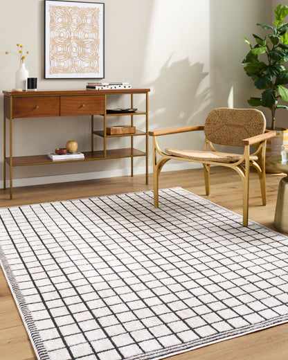 Elle Decor x Livabliss Odeon EDOD-2301 Cream Area Rug