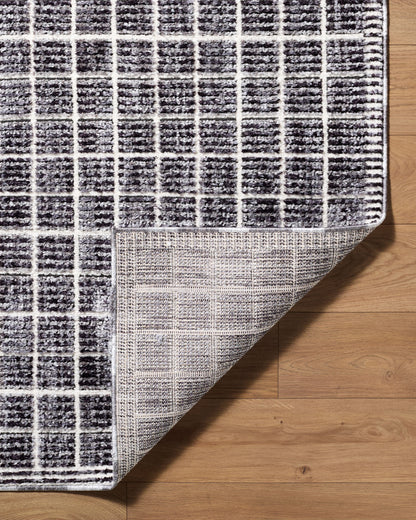 Elle Decor x Livabliss Odeon EDOD-2302 Black Area Rug