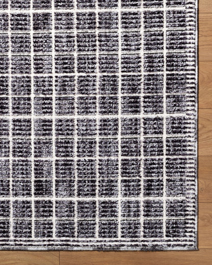 Elle Decor x Livabliss Odeon EDOD-2302 Black Area Rug