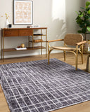 Elle Decor x Livabliss Odeon EDOD-2302 Black Area Rug