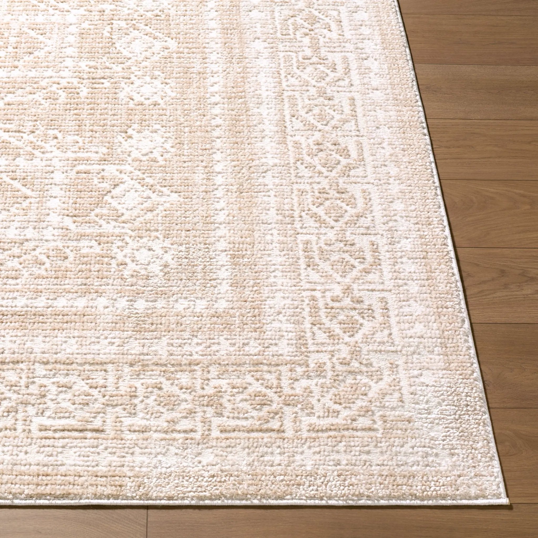 Odeon EDOD-2303 Cream Area Rug by Elle Decor x LIVABLISS
