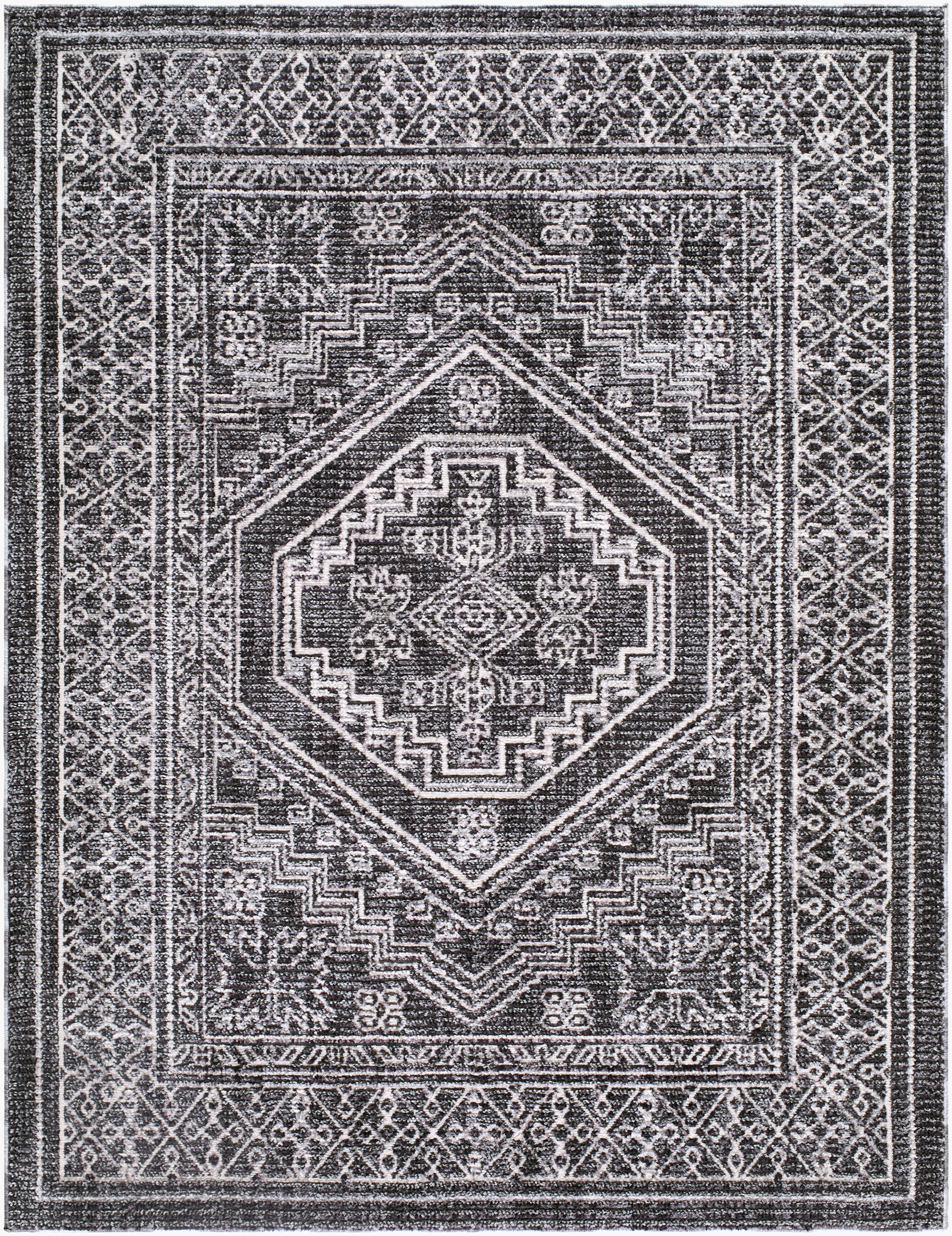 Elle Decor x Livabliss Odeon EDOD-2306 Black Area Rug