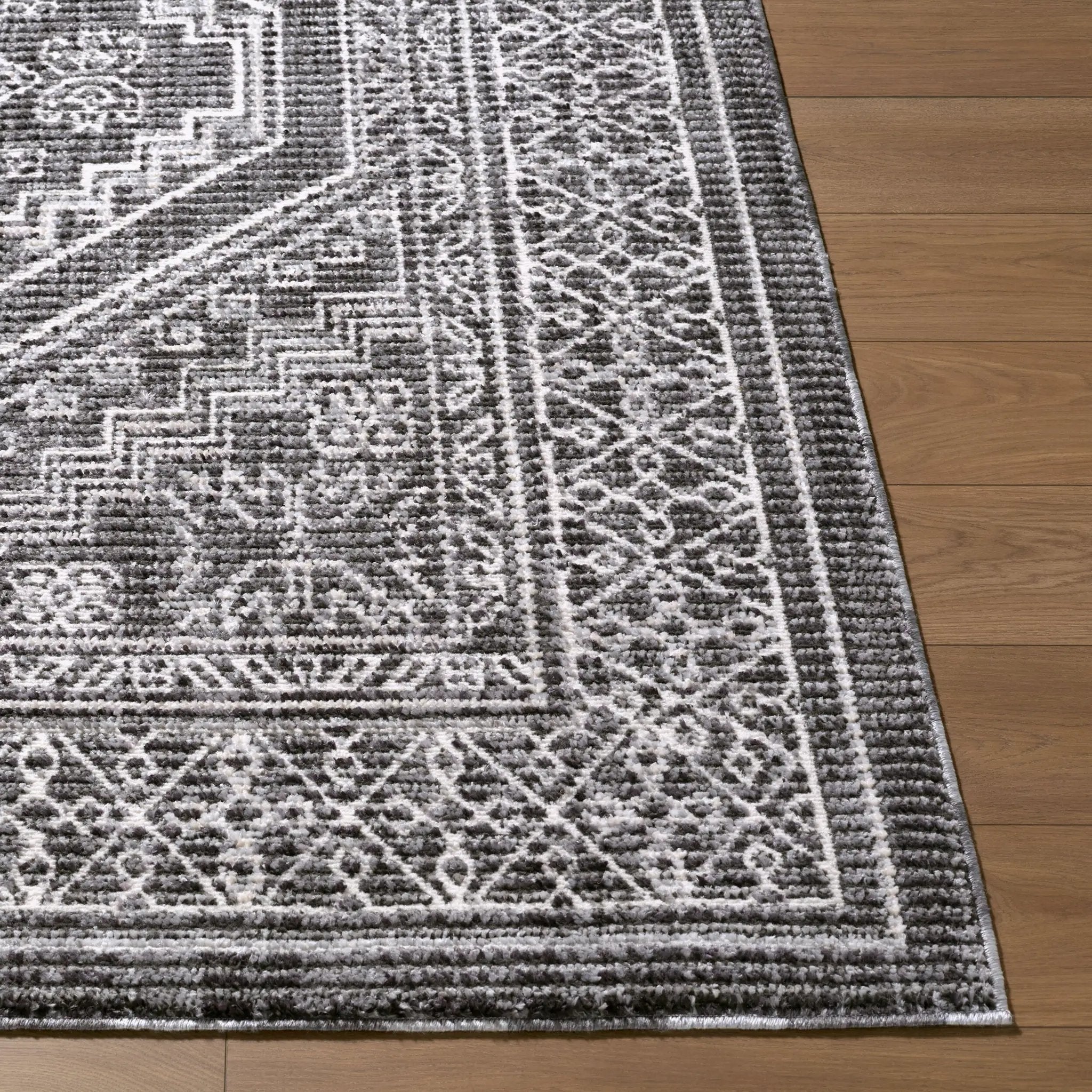 Odeon EDOD-2306 Black Area Rug by Elle Decor x LIVABLISS