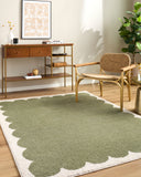 Elle Decor x Livabliss Rivoli EDRV-2303 Olive Area Rug