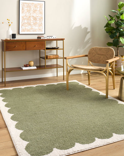 Elle Decor x Livabliss Rivoli EDRV-2303 Olive Area Rug