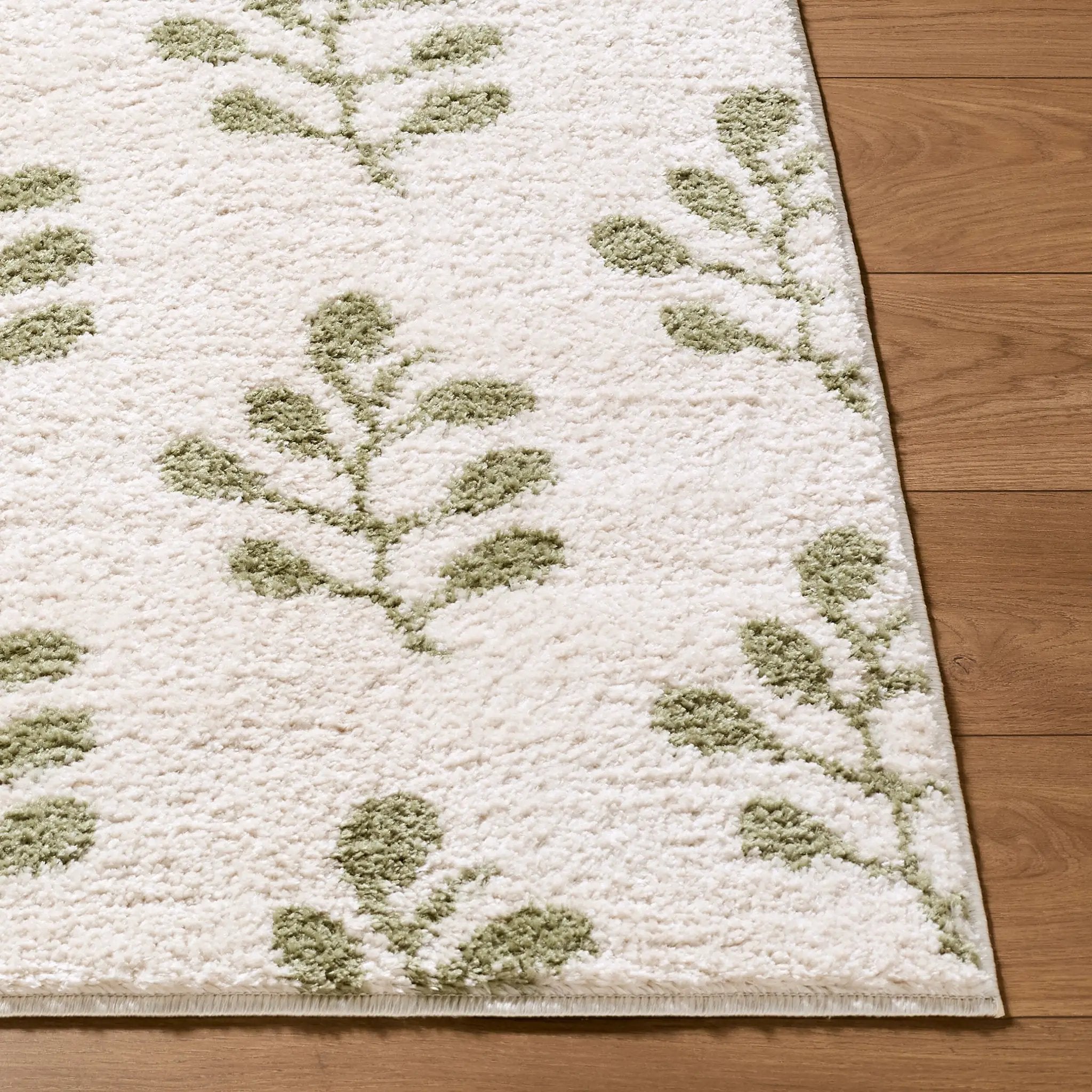 Rivoli EDRV-2304 Cream / Olive Area Rug by Elle Decor x LIVABLISS