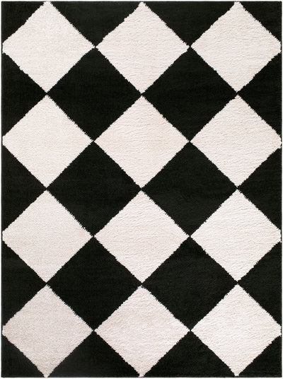 Elle Decor x Livabliss Rivoli EDRV-2305 Black Area Rug