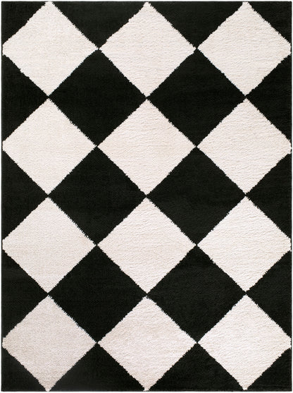Elle Decor x Livabliss Rivoli EDRV-2305 Black Area Rug