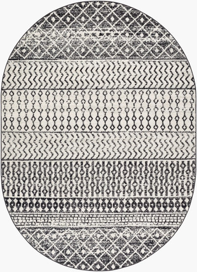 LIVABLISS Elaziz ELZ-2307 Black Area Rug