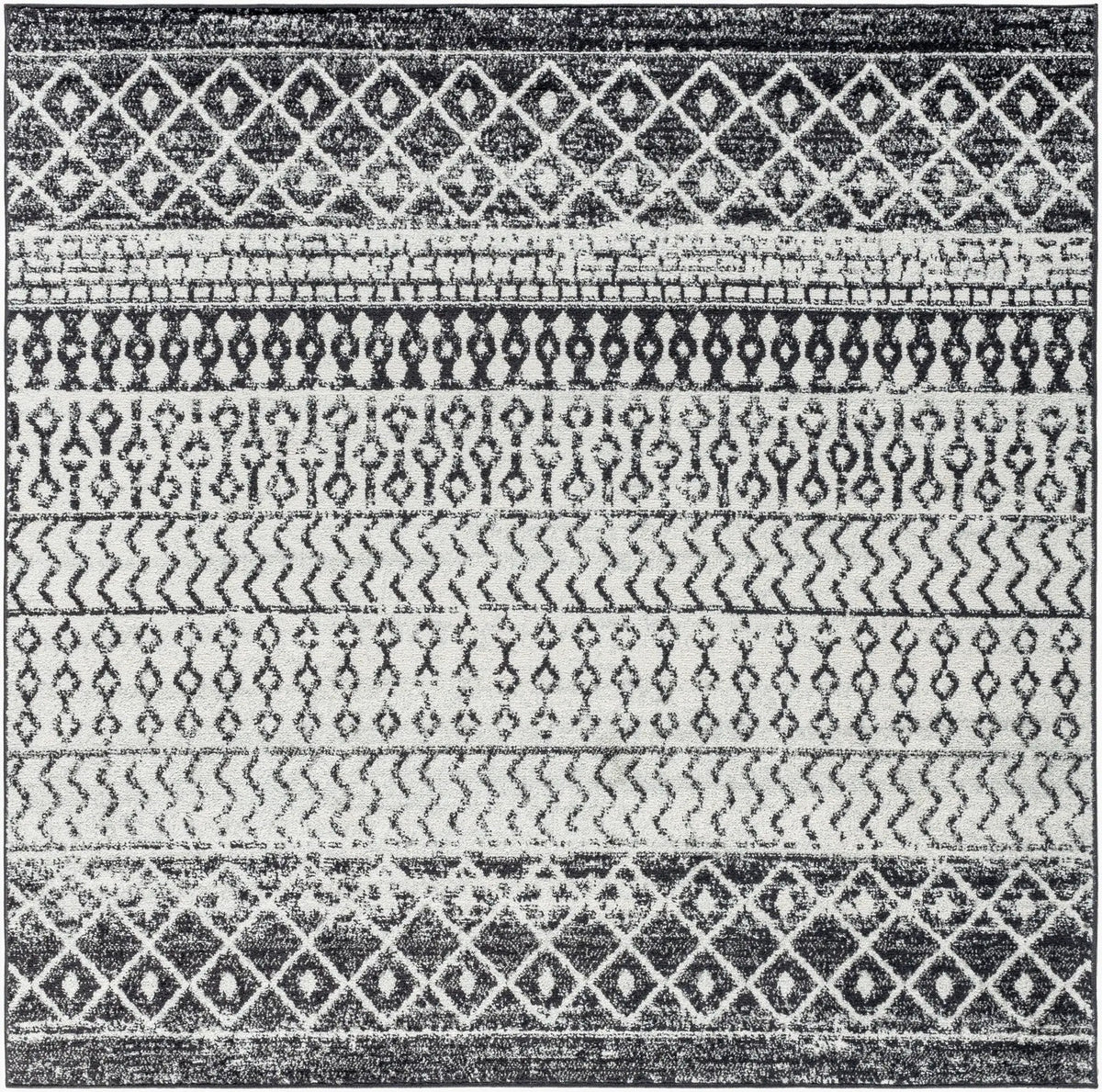 LIVABLISS Elaziz ELZ-2307 Black Area Rug