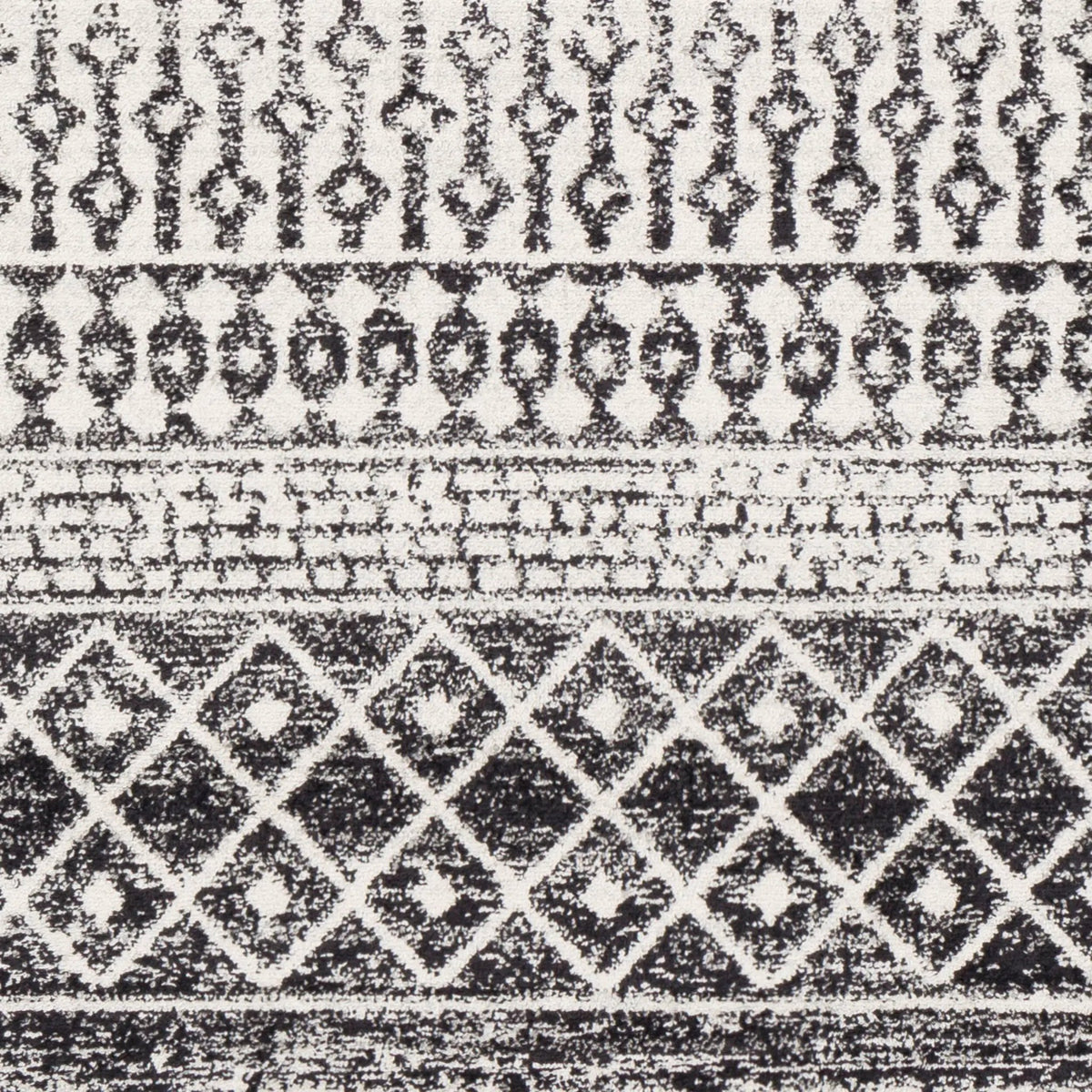 LIVABLISS Elaziz ELZ-2307 Black Area Rug