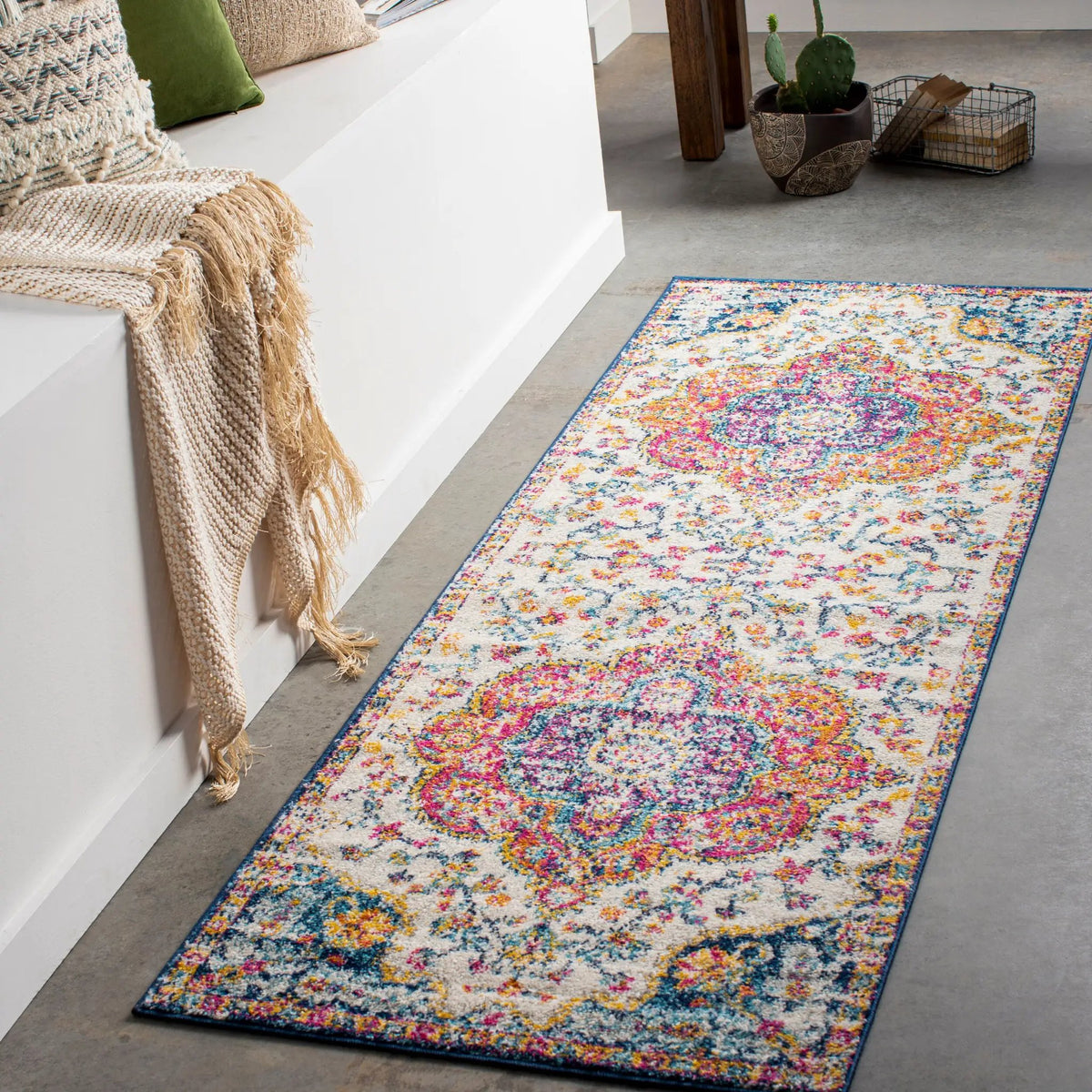 LIVABLISS Elaziz ELZ-2335 Orange Area Rug