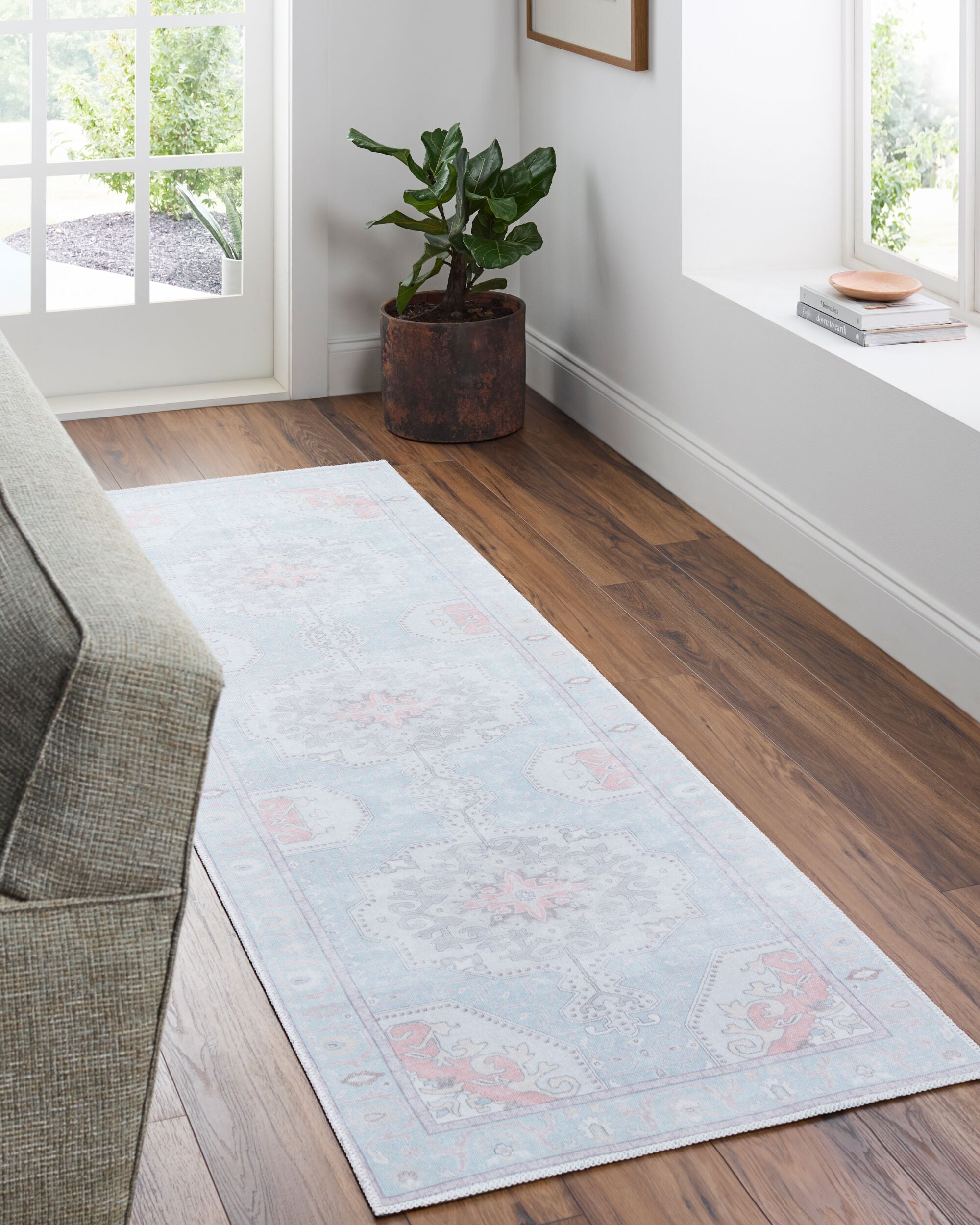 Surya Embrace EMA-2307 Denim Area Rug by LIVABLISS