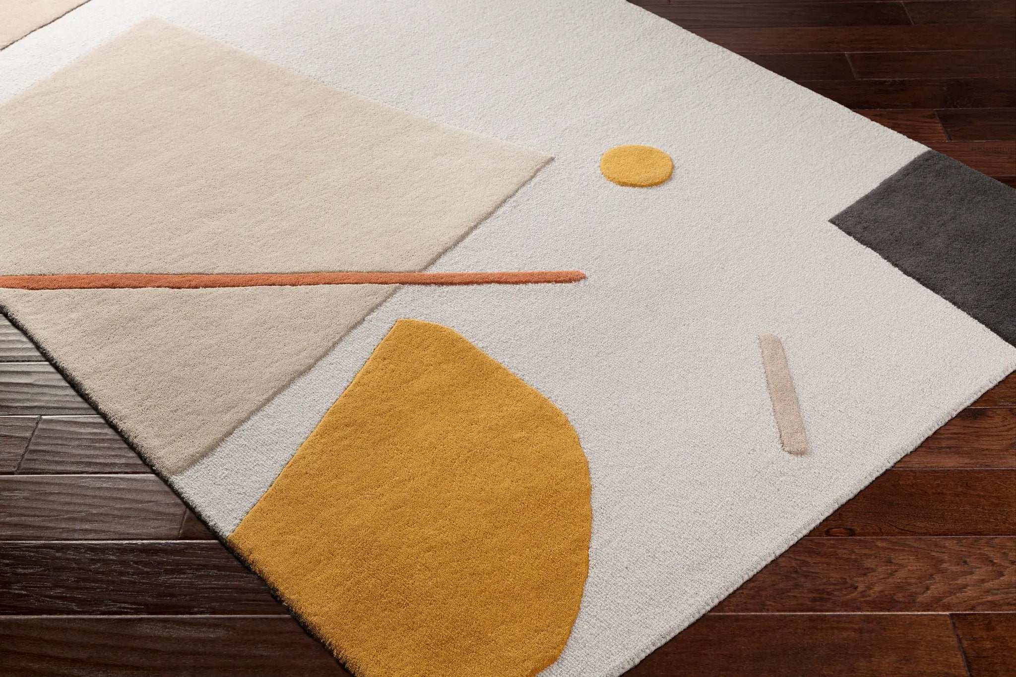 Emma EMM-2300 Rust Area Rug by LIVABLISS