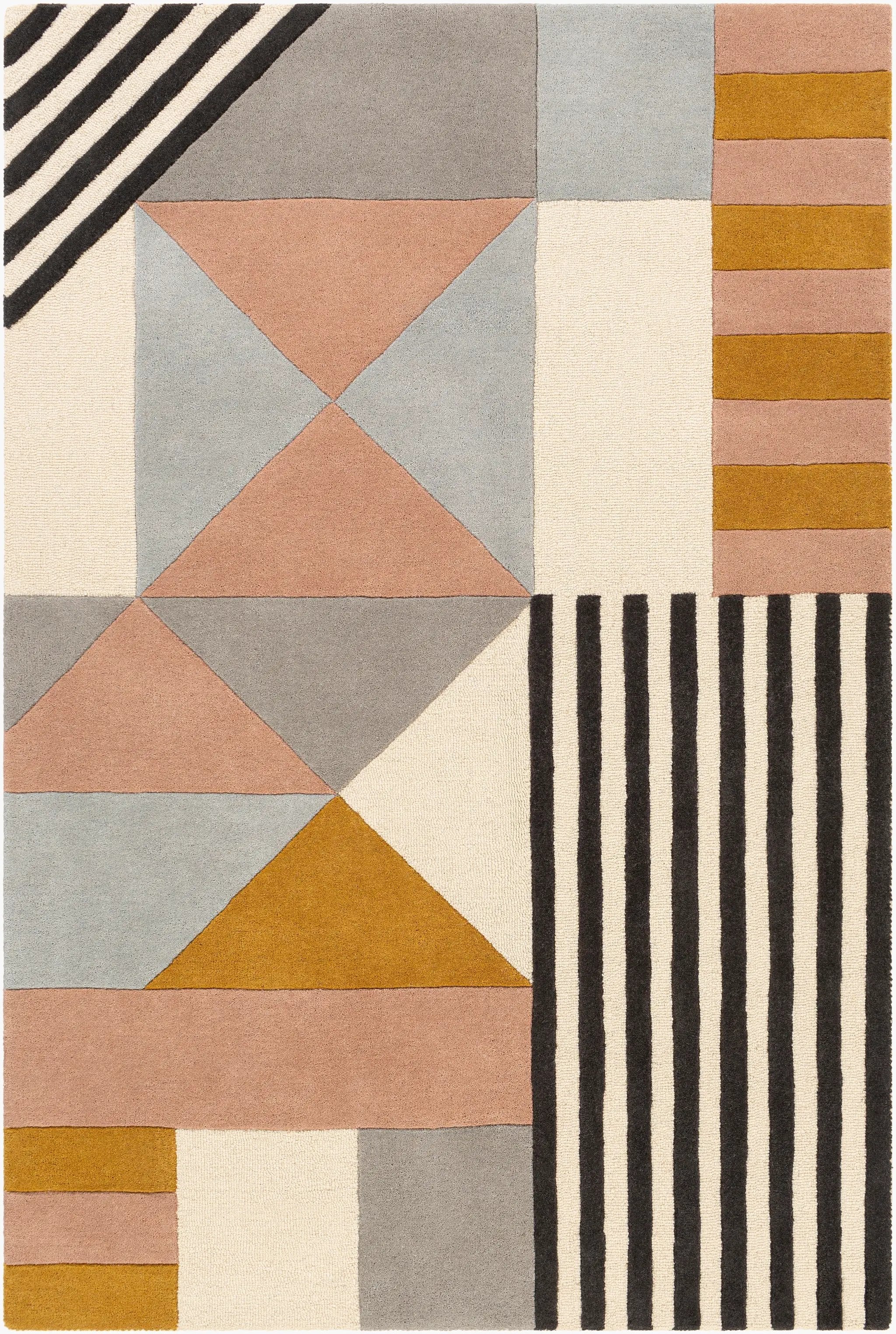 Emma EMM-2302 Beige Area Rug by LIVABLISS