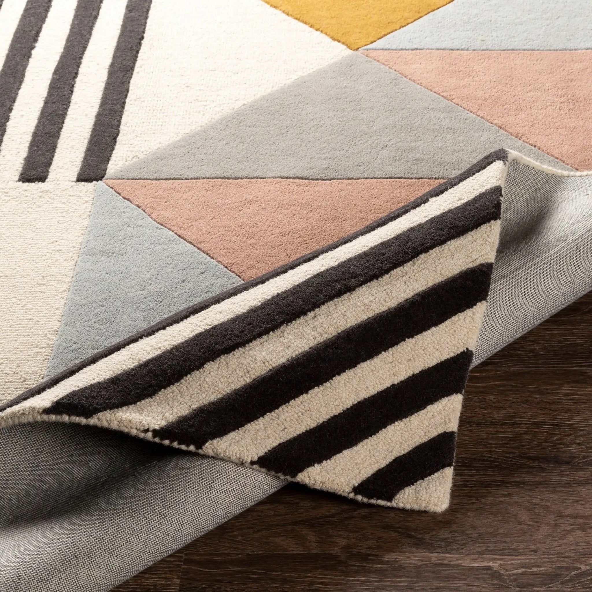 Emma EMM-2302 Beige Area Rug by LIVABLISS