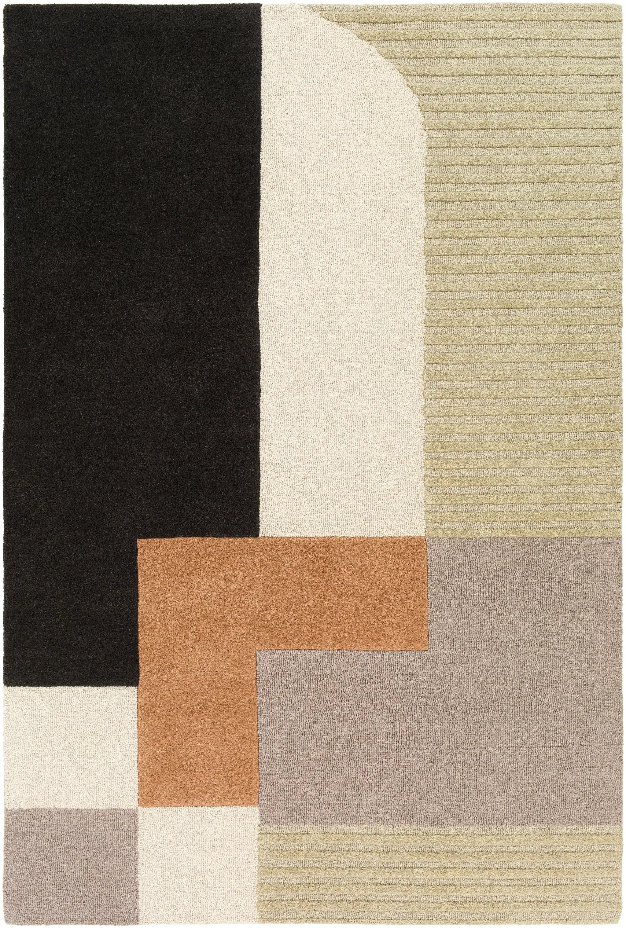 Emma EMM-2304 Light-Beige Area Rug by LIVABLISS
