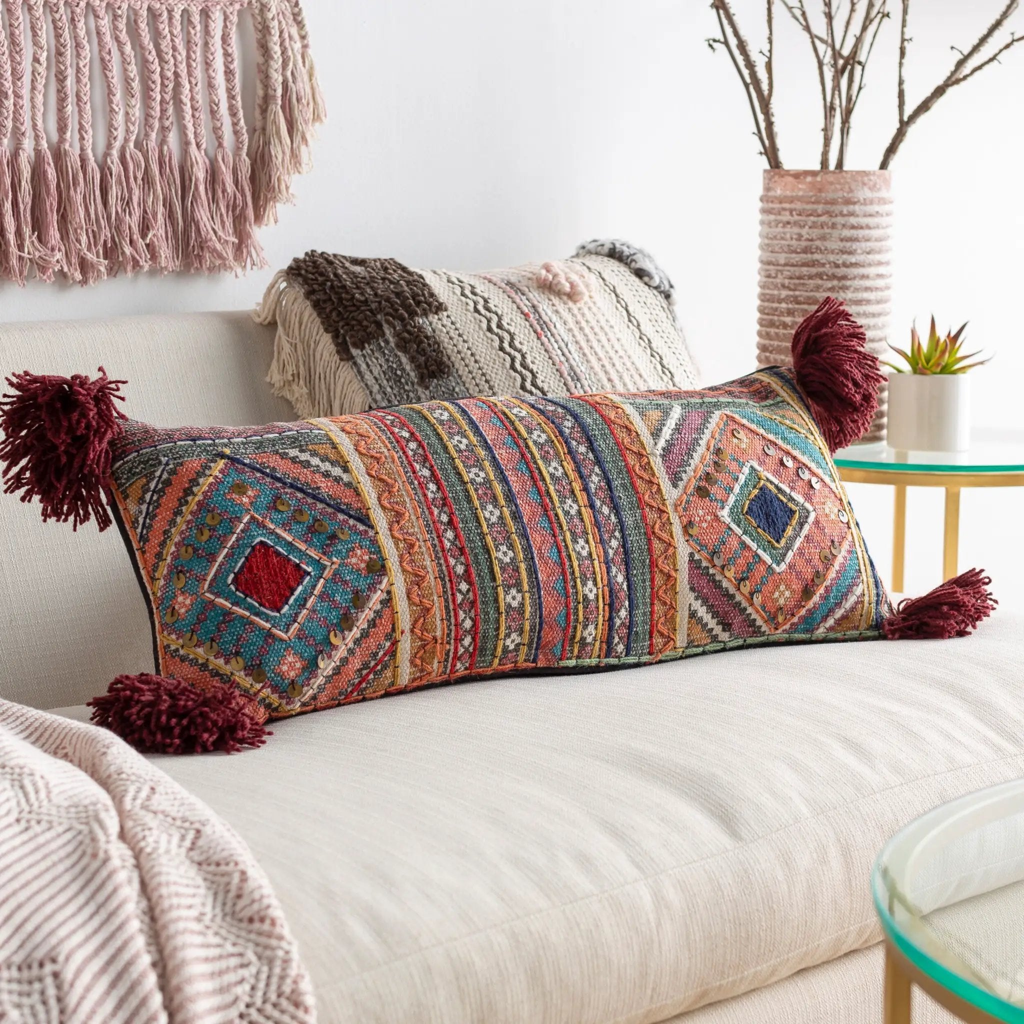 Lena ENA-001 Lumbar Pillow by LIVABLISS