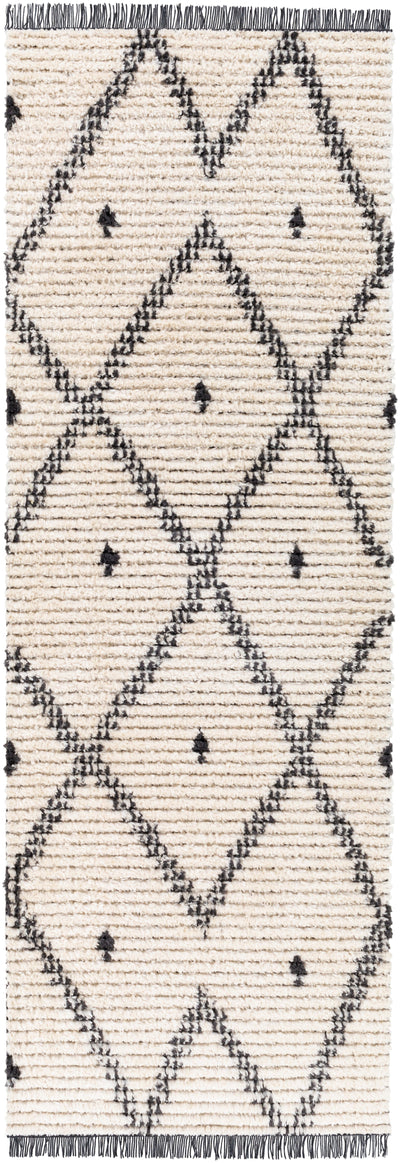 Surya Enzo ENZ-2301 Black Area Rug by LIVABLISS