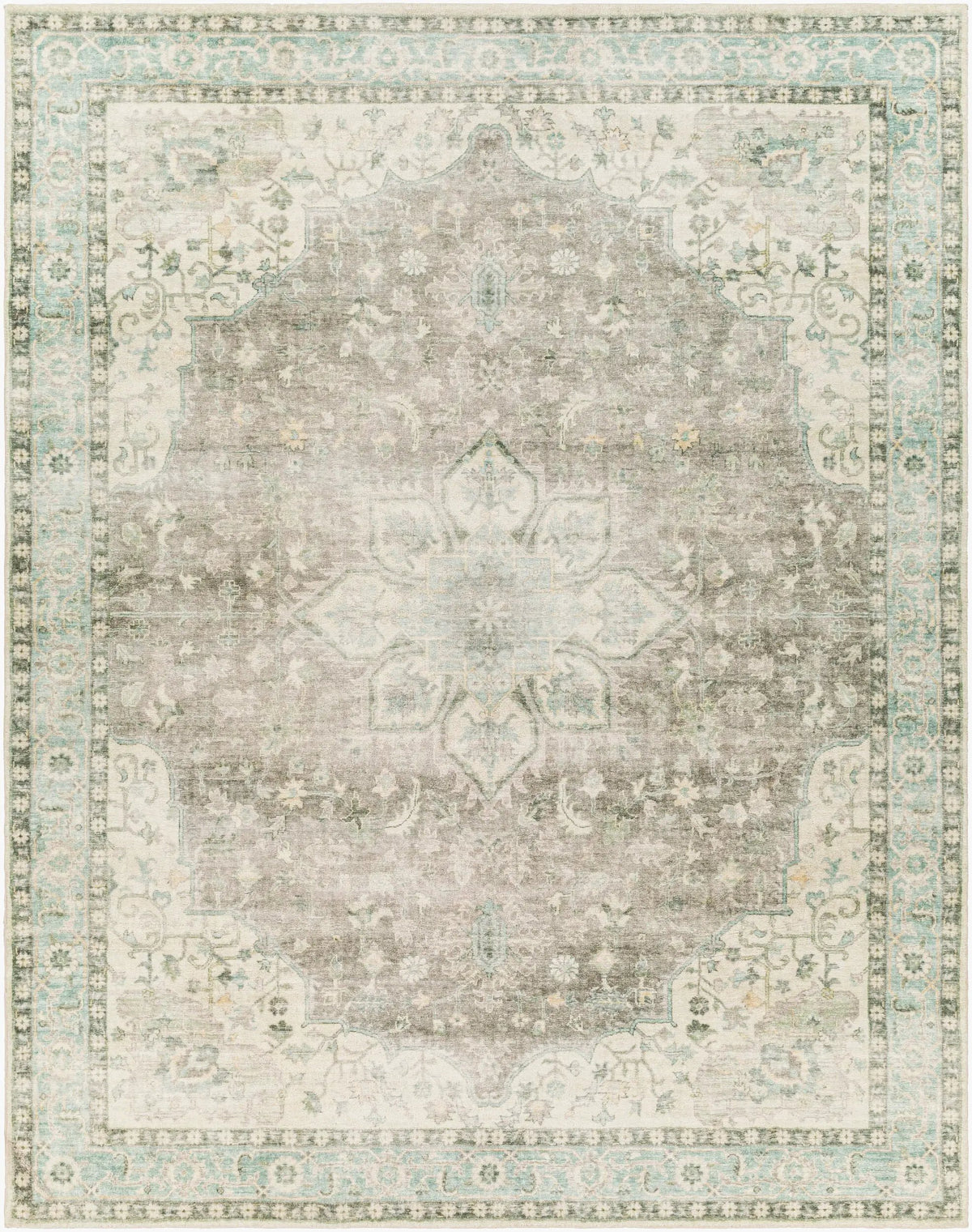 LIVABLISS Erin ERN-2309 Gray Area Rug
