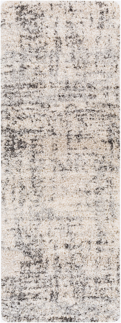 Surya Eskimo Shag ESG-2300 Black Area Rug by LIVABLISS