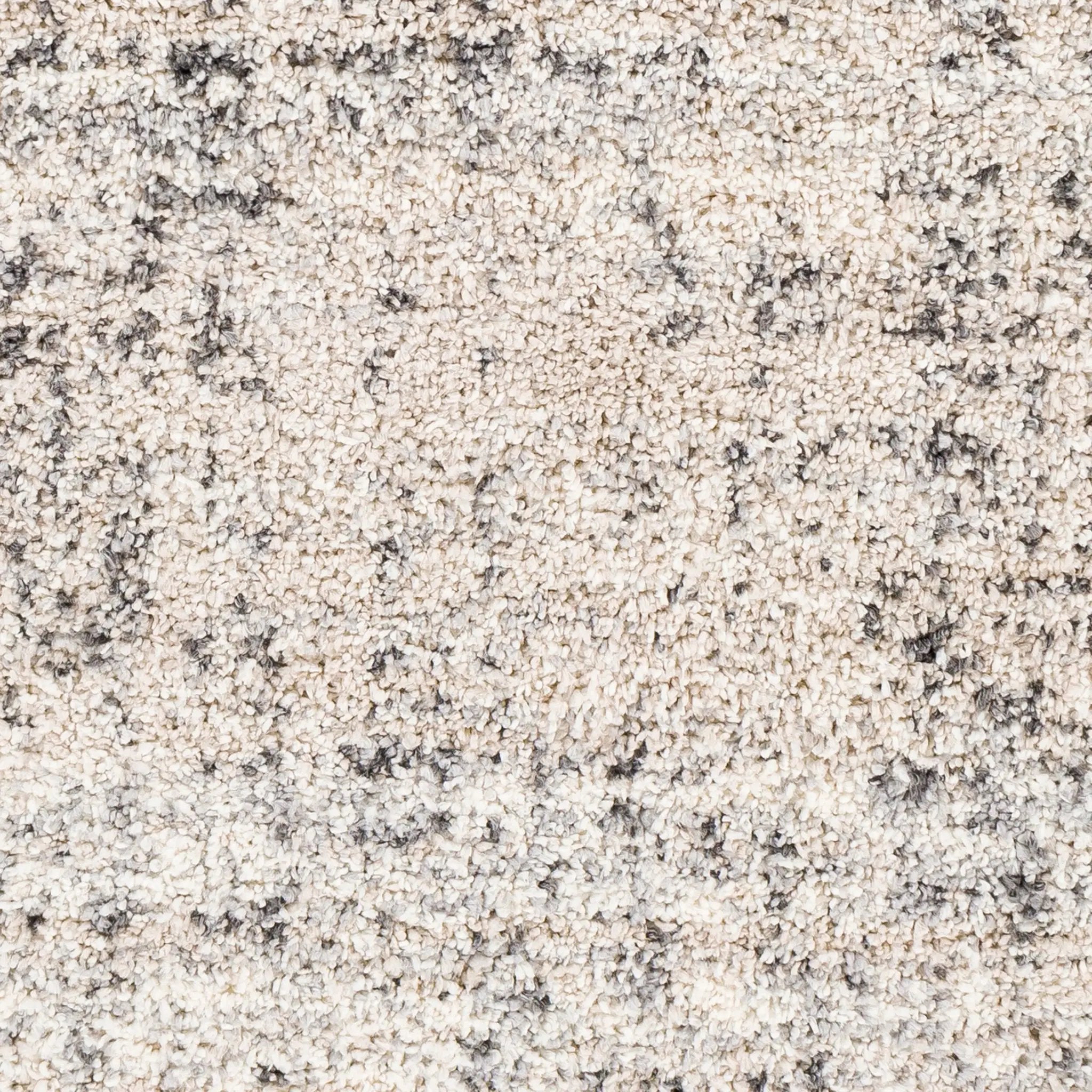 Eskimo Shag ESG-2300 Black Area Rug by LIVABLISS