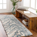 Surya Eskimo Shag ESG-2305 Blue Area Rug by LIVABLISS