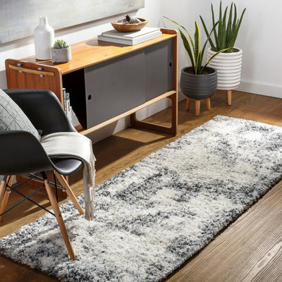 LIVABLISS Eskimo Shag ESG-2311 Black Area Rug