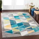 Surya Rafetus ETS-2329 Blue Area Rug by LIVABLISS