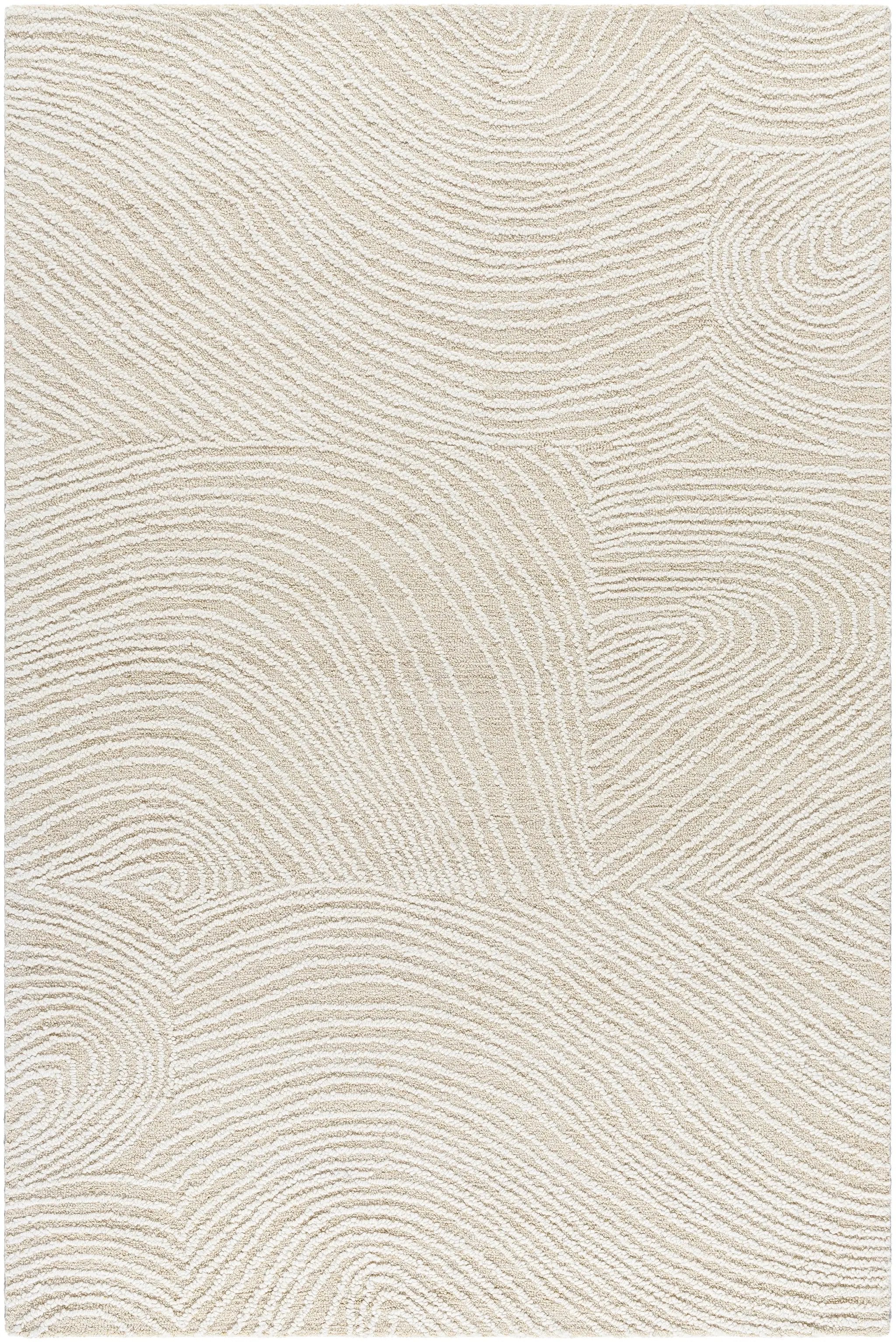Falcao FAC-2301 Ivory Area Rug by LIVABLISS