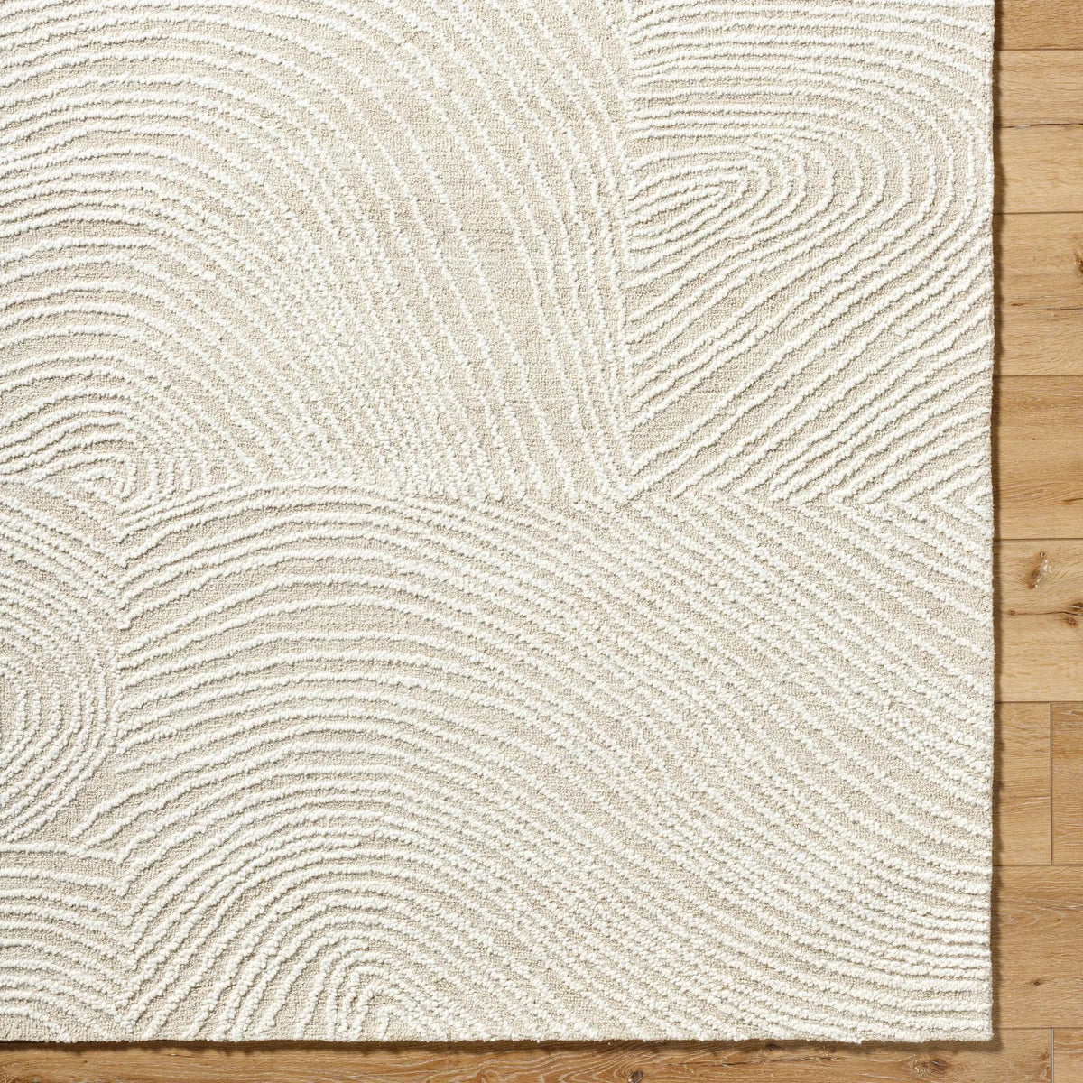 Falcao FAC-2301 Ivory Area Rug by LIVABLISS