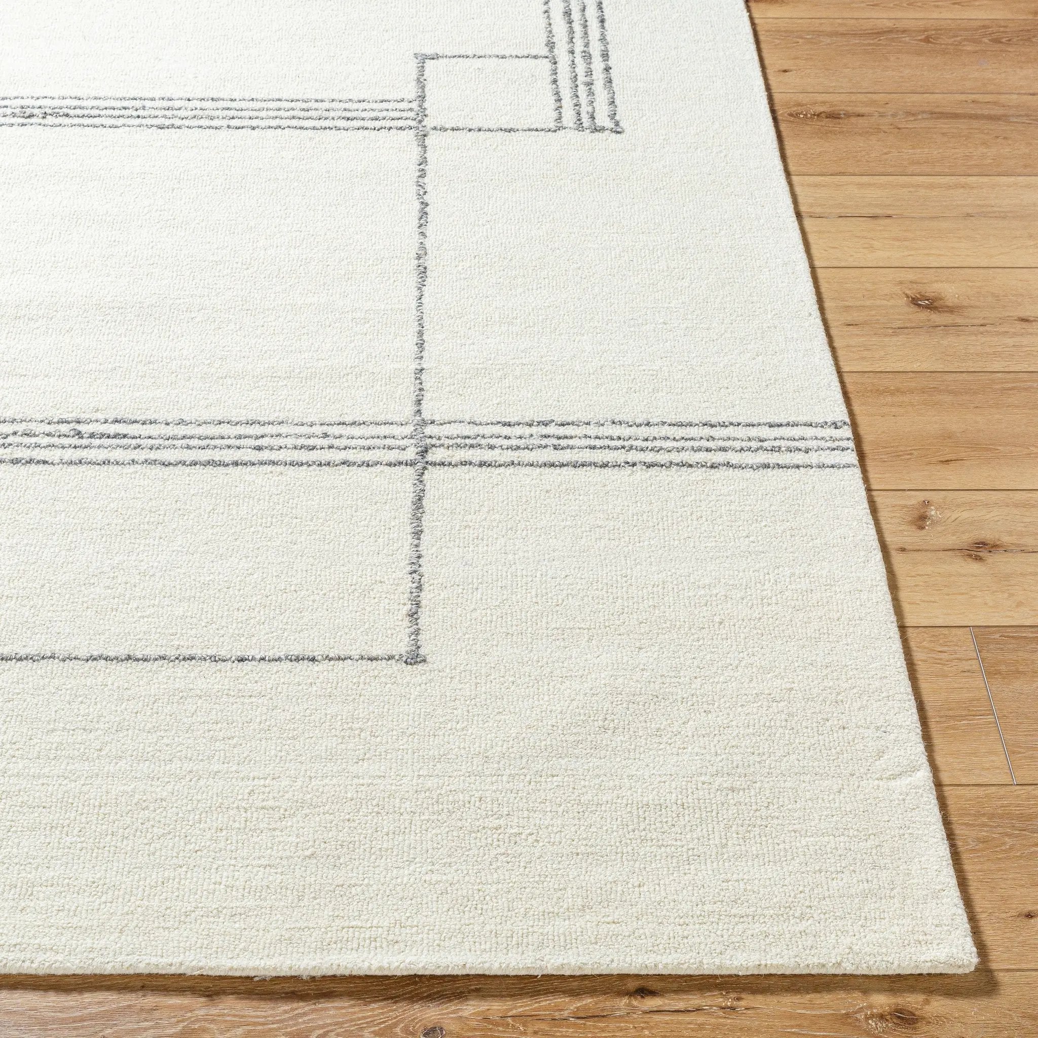 Falcao FAC-2302 Ivory Area Rug by LIVABLISS