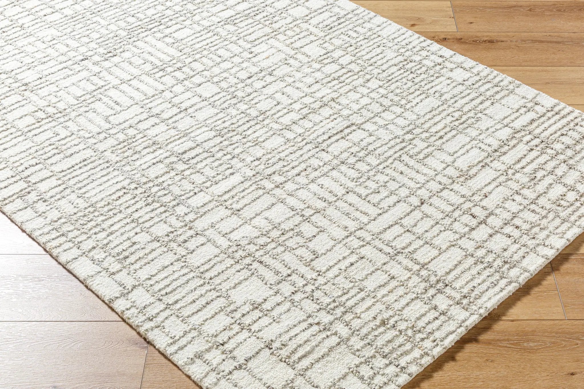 Falcao FAC-2303 Ivory Area Rug by LIVABLISS