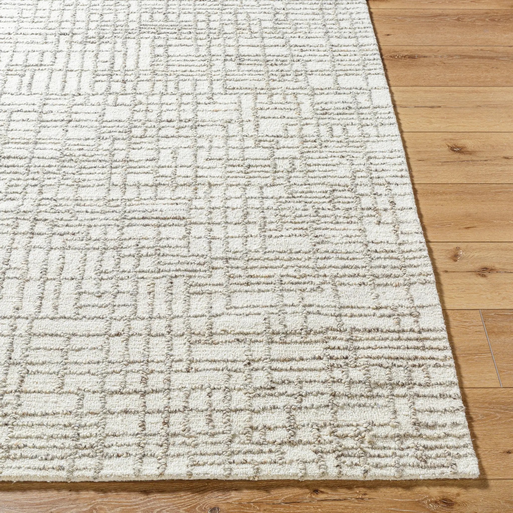 Falcao FAC-2303 Ivory Area Rug by LIVABLISS