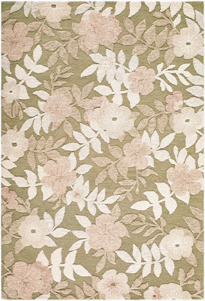LIVABLISS Fabian FBI-2301 Olive-Green Area Rug