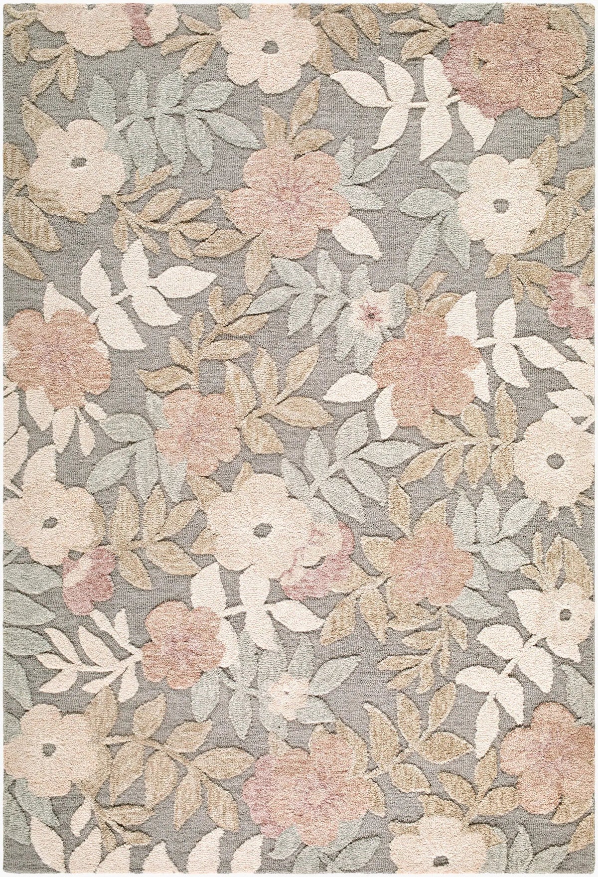 LIVABLISS Fabian FBI-2302 Dusty-Rose Area Rug