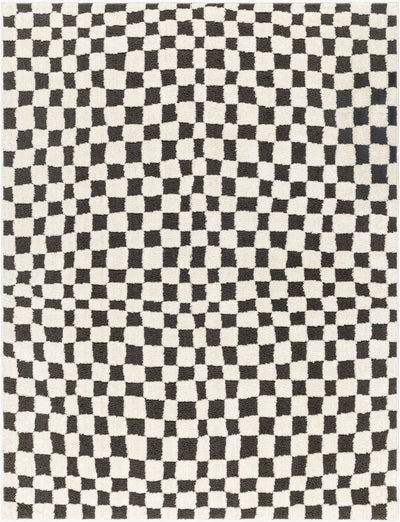 LIVABLISS Freud FEU-2302 Black Area Rug